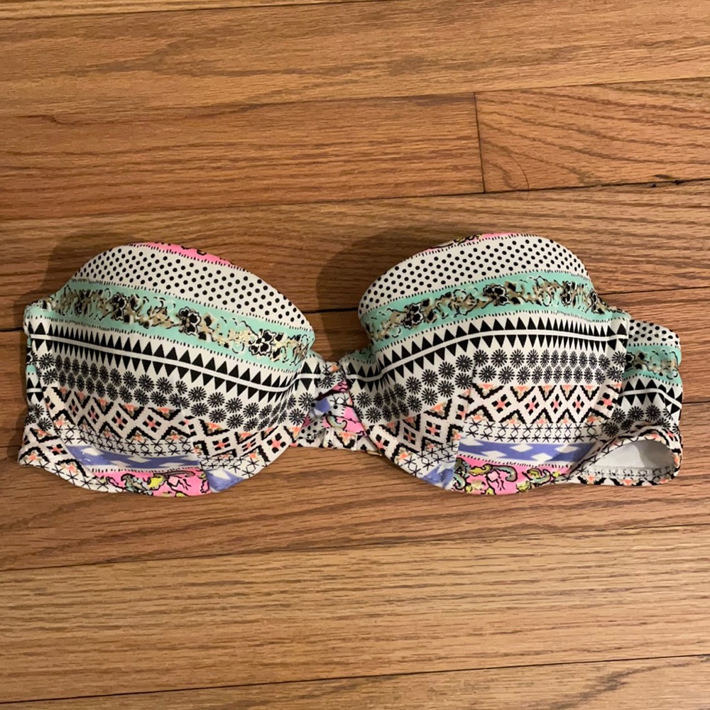 Victoria secret strapless bikini top